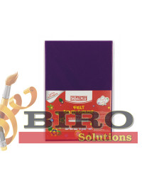Fetru autoadeziv, 20x30cm, 180g/m2, violet, 5 foi, MAXI